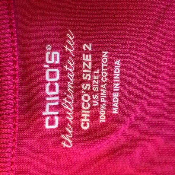 4 Chico's Cotton Shirts - Picture 7 of 9
